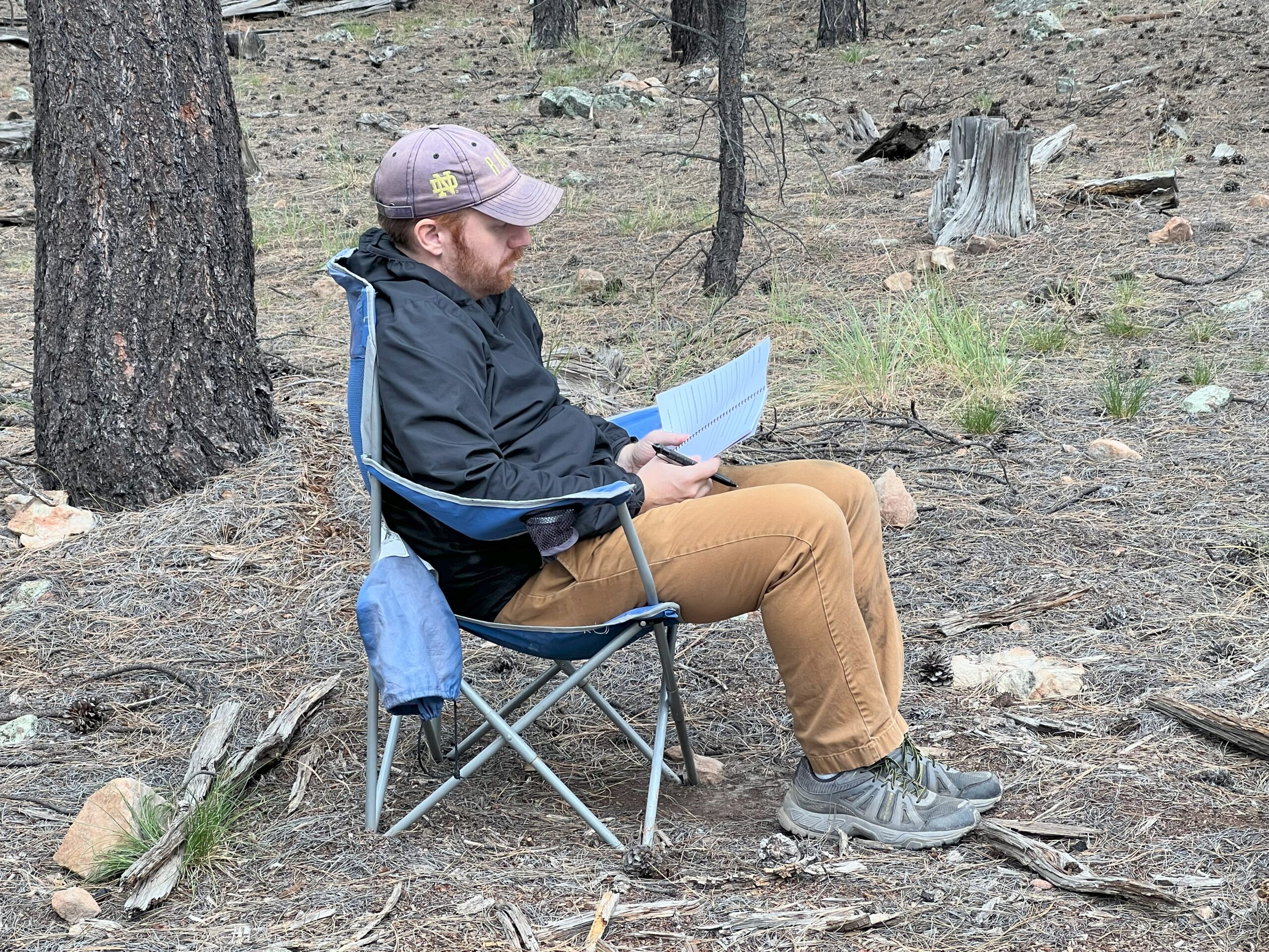 Rob enjoying solitude